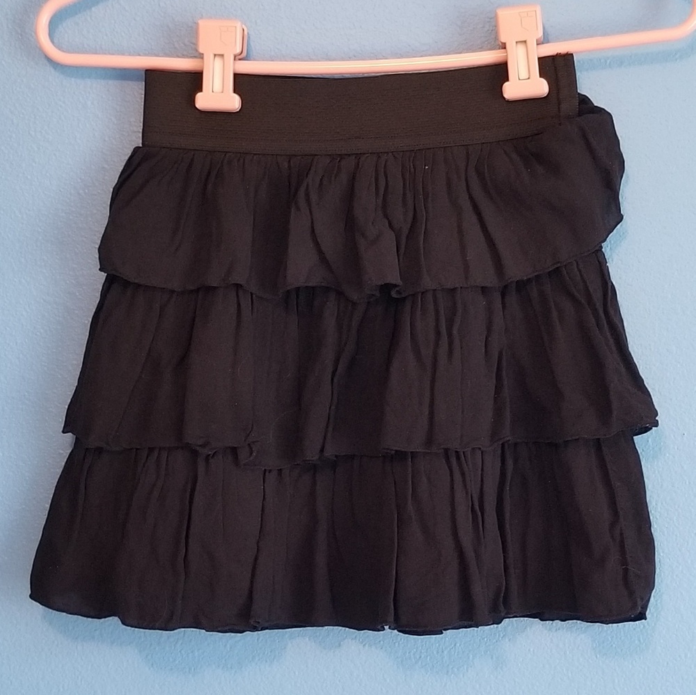 BWear Black Ruffle Skirt